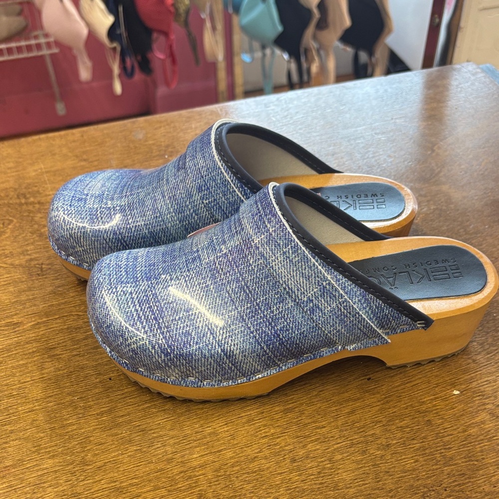 Blue Women's Clogs